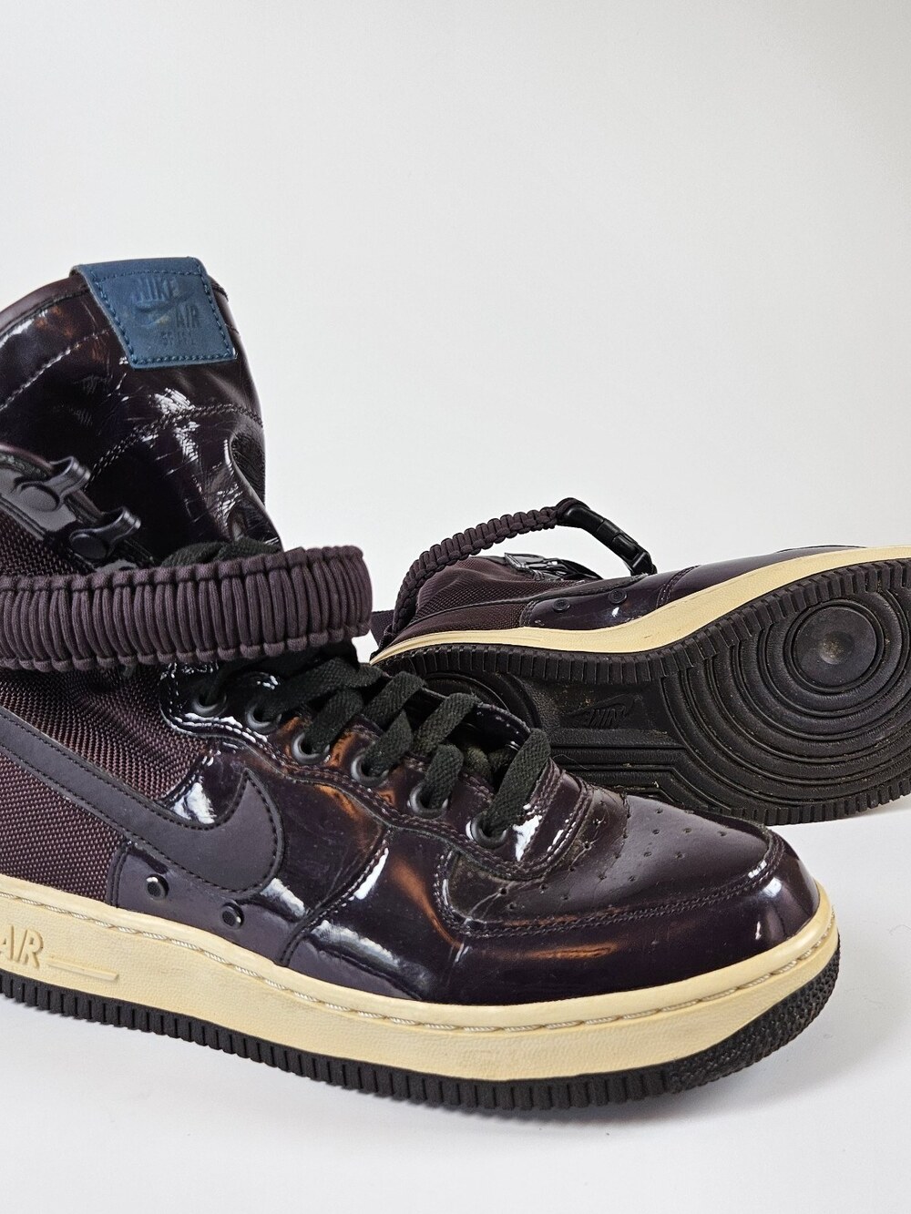 Nike Ruby Rose x SF Air Force 1 Premium Port Wine AJ0963 600 Womens Size 7.5 US